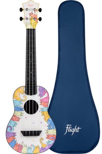 Flight TUC-KITTY ukulele koncertowe z serii travel