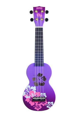 Ukulele sopranowe Mahalo MEGA zestaw HIBISCUS MD1HBPPB