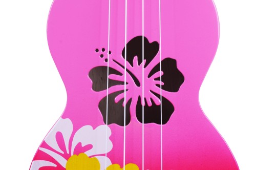 Ukulele sopranowe Mahalo MEGA zestaw HIBISCUS MD1HBRDB