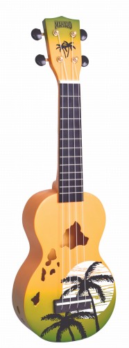 Ukulele sopranowe Mahalo MEGA zestaw HAWAI MD1HAGNB