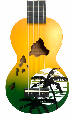 Ukulele sopranowe Mahalo MEGA zestaw HAWAI MD1HAGNB