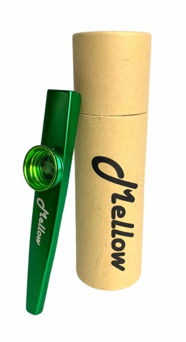 Kazoo metalowe Mellow mirliton flet rzezańców Zielone