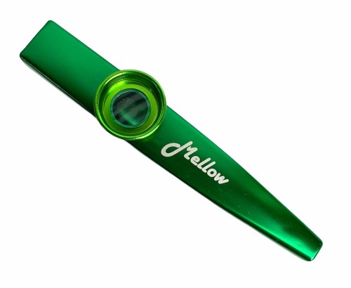 Kazoo metalowe Mellow mirliton flet rzezańców Zielone