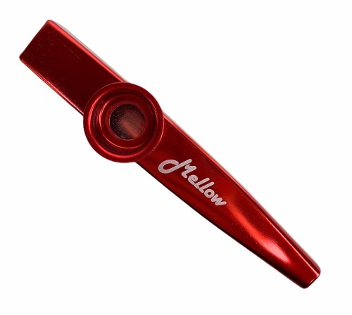 Kazoo metalowe  Mellow mirliton flet rzezańców Czerwone