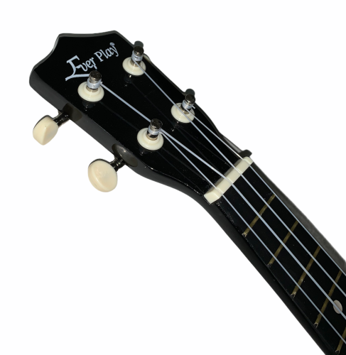 Ukulele sopranowe EverPlay UK21BK tuner kostki pokrowiec pas struny