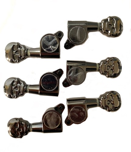 Dr Parts Skull Strato klucze do gitary olejowe R6
