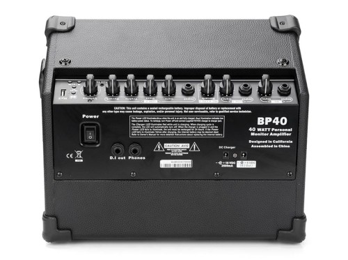 Cool Music BP40 wzmacniacz akustyczny 3 kanały USB akumulator