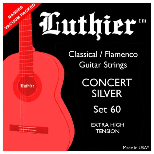 Luthier 60 struny do gitary klasycznej extra high tens