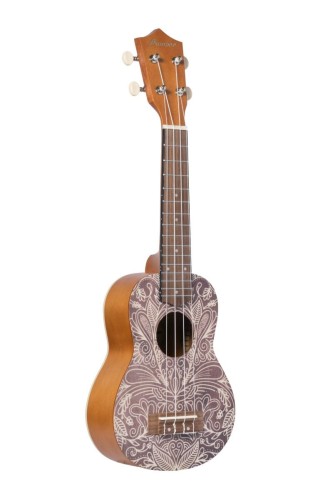 Bamboo BU-21 Elixir ukulele sopranowe z porkrowcem