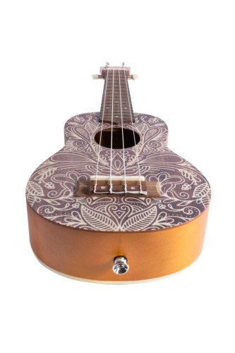 Bamboo BU-21 Elixir ukulele sopranowe z porkrowcem