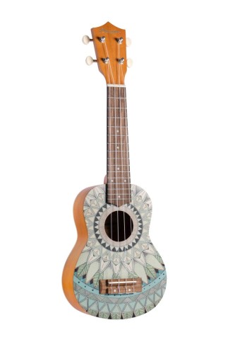 Bamboo BU-21 Jade ukulele sopranowe z pokrowcem