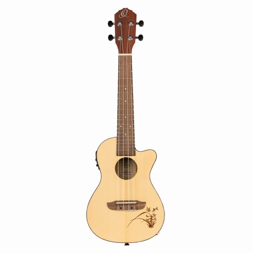 Ortega RU5CE ukulele koncert elektryczne świerk