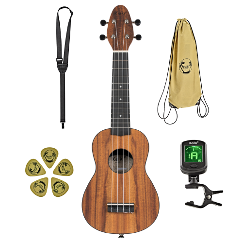 Ortega K3-ACA ukulele sopranowe Keiki MEGA ZESTAW