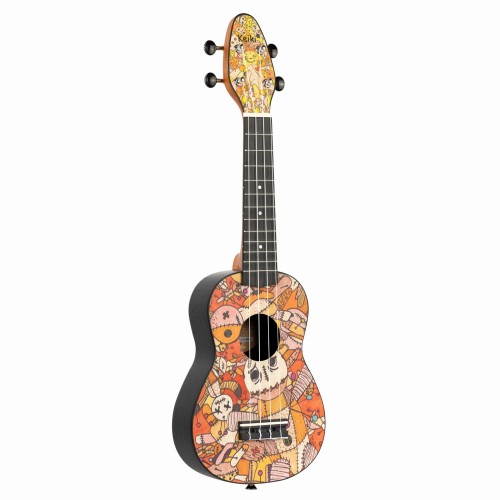 Ortega K2-VP ukulele sopranowe Keiki MEGA ZESTAW