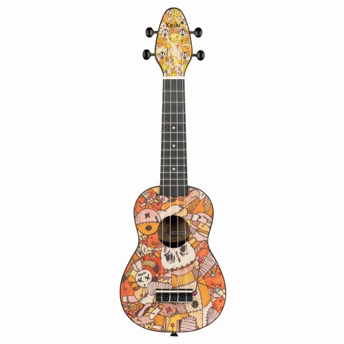 Ortega K2-VP ukulele sopranowe Keiki MEGA ZESTAW