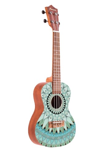 Bamboo BU-23 Jade ukulele koncertowe z pokrowcem