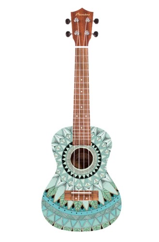 Bamboo BU-23 Jade ukulele koncertowe z pokrowcem