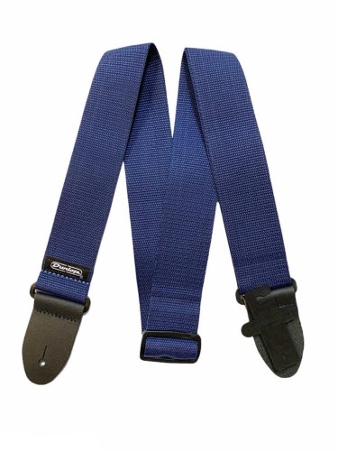 Pas gitarowy Dunlop D07 Navy Blue regulowany nylonowy granatowy