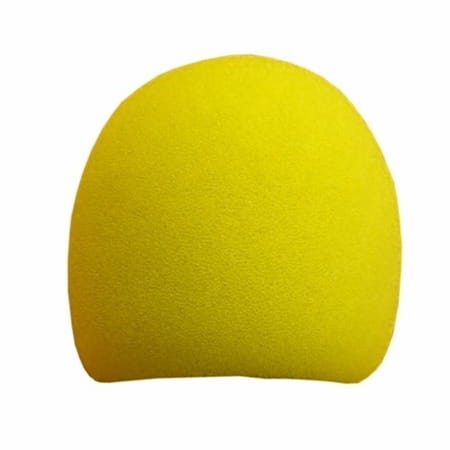 Gąbka mikrofonowa żółta osłona przeciwwietrzna