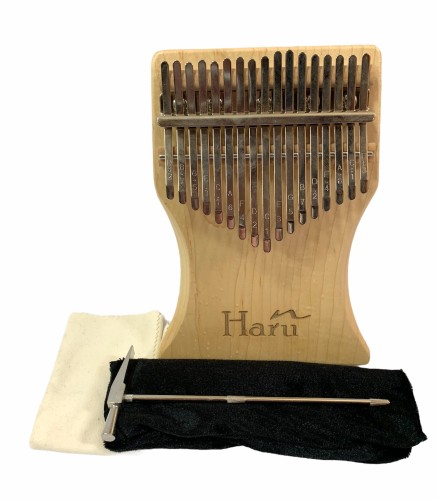 Kalimba drewniana Haru SP 17 blaszek świerk set14
