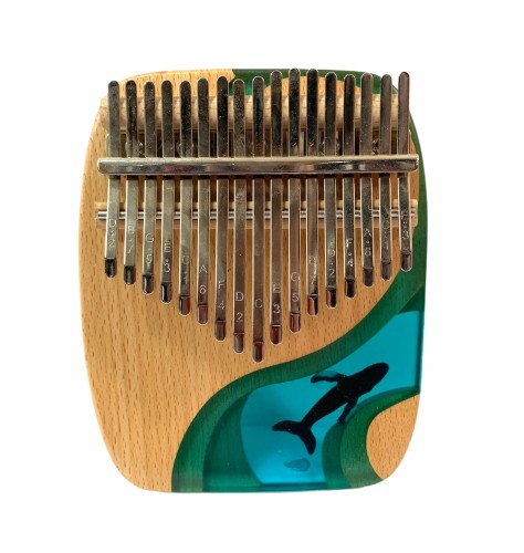 Kalimba drewniana H-Luru FS 17 blaszek set42 orka