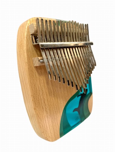 Kalimba drewniana H-Luru FS 17 blaszek set42 orka