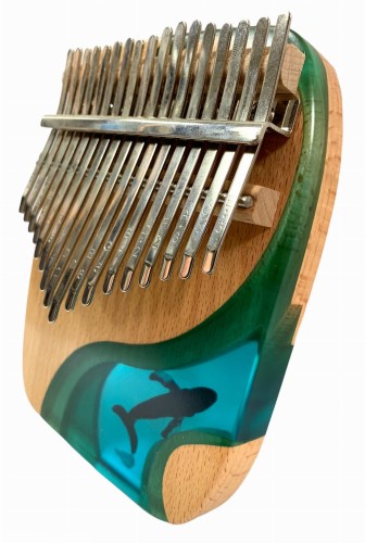 Kalimba drewniana H-Luru FS 17 blaszek set42 orka