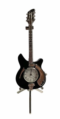 Zegarek stojący w kształcie gitary