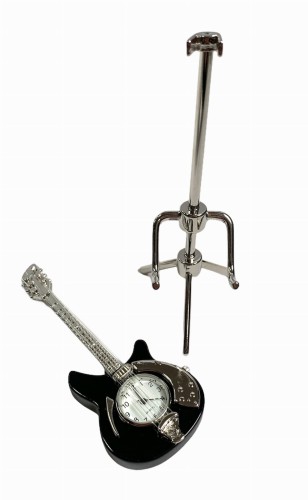 Zegarek stojący w kształcie gitary