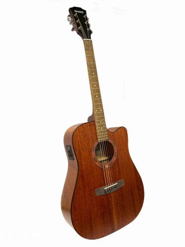 Marris DCEM gitara elektroakustyczna cutaway mahoń