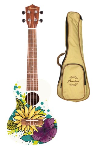 Bamboo BU-23 Spring ukulele koncertowe z pokrowcem