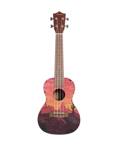Bamboo BU-23 Sunset ukulele koncertowe z pokrowcem