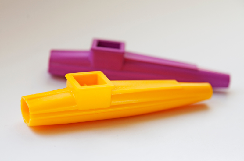 Kazoo plastikowe