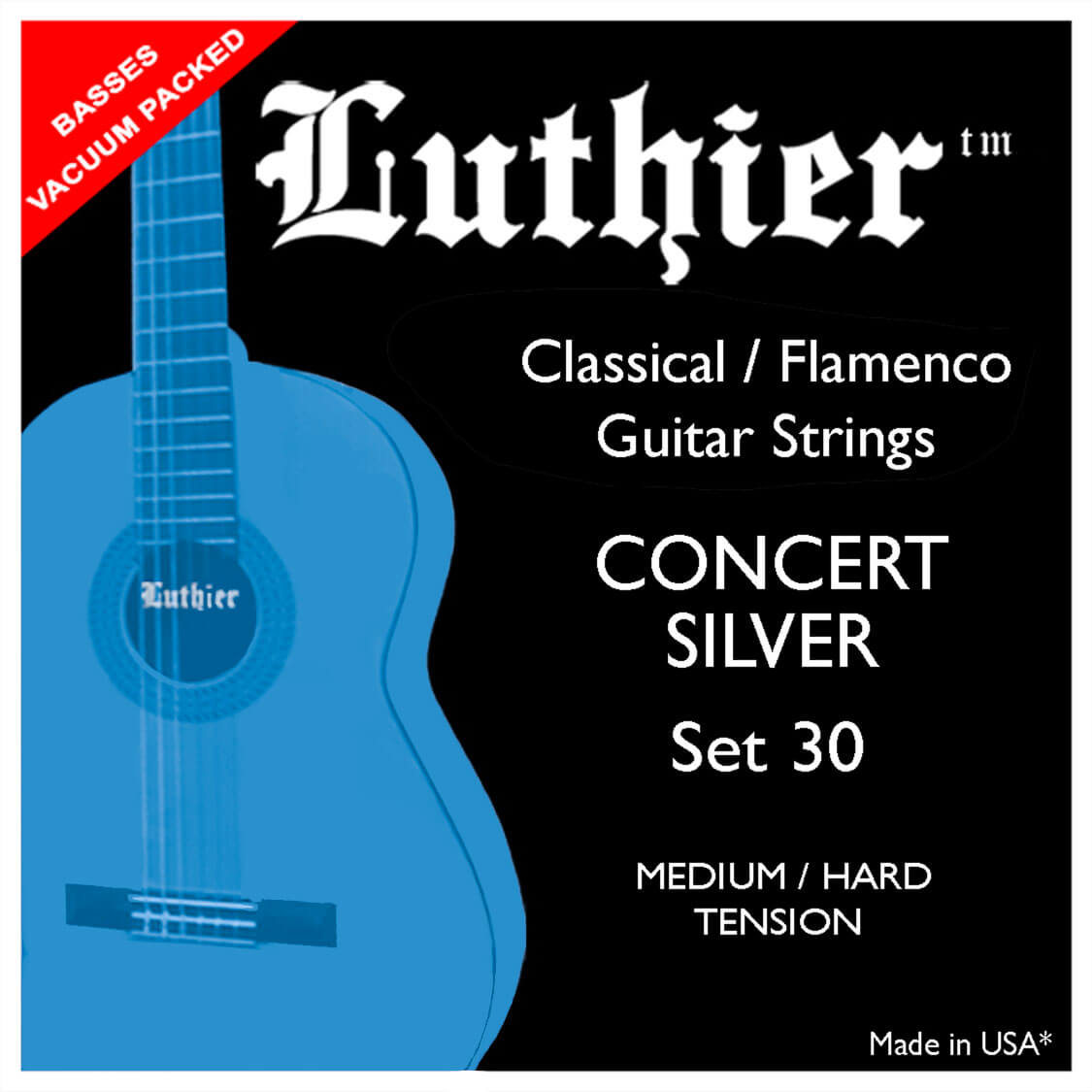 Struny do gitary klasycznej Luthier 