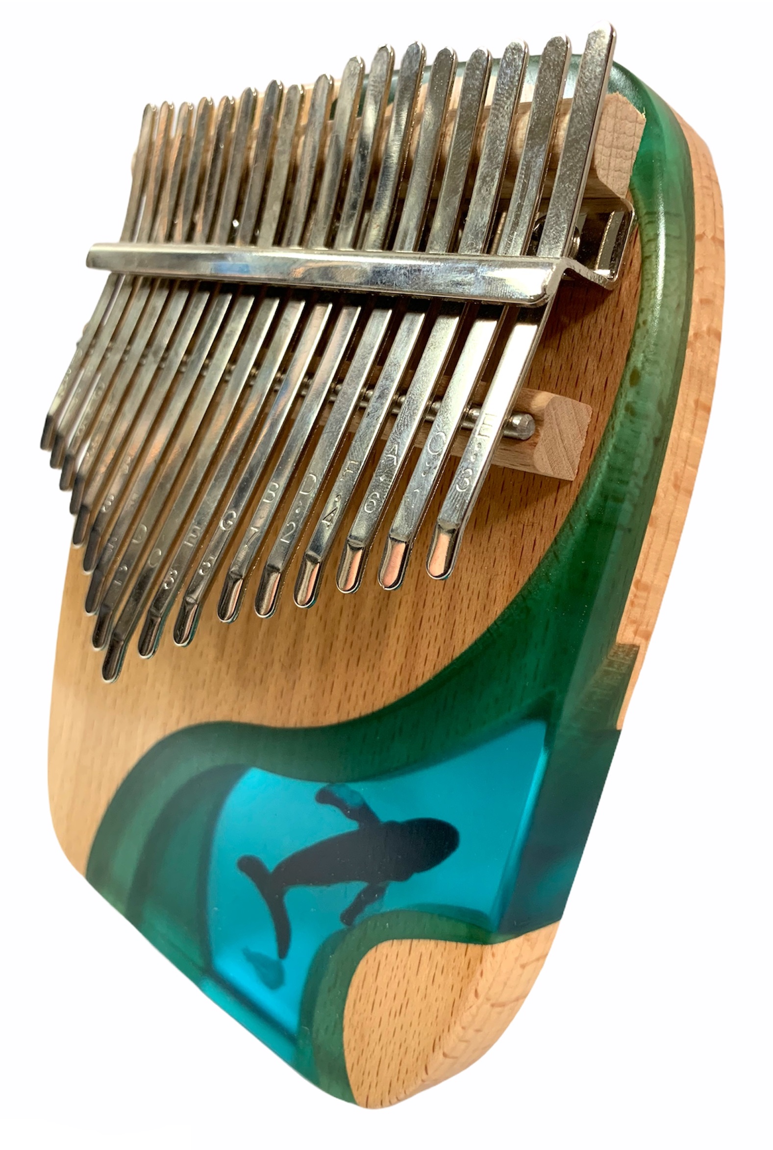 Kalimba drewniana H-Luru FS 17 blaszek 