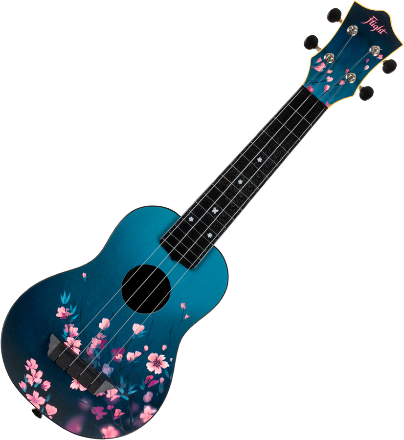 Ukulele Flight Sakura TUS32 Kwiaty